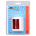 Bukhpro L3674530 10W 12V 1A Левый 112.5° Навигация Крест красный Свет White 74 x 58 mm