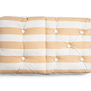 Kapok Double Cushion / бежевый / широкие полосы