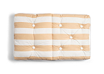 Kapok Double Cushion / бежевый / широкие полосы