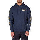 Купить Salty crew 20335010-NVYHEA-M Толстовка с капюшоном Ahi Mount Голубой Navy Heather M 7ft.ru в интернет магазине Семь Футов