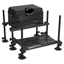 Купить Matrix fishing gmb200 рыболовный ящик с сиденьем F25 Pro Black 100x80x40 7ft.ru в интернет магазине Семь Футов