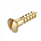 Латунные шурупы с потайной головкой / Диаметр винта: 3,5 мм; Длина винта: 16 мм