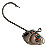 Sakura 87CPLS028 L16 Shad Джиг-голова Серебристый Chrome Gunsmoke 28 g 
