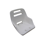 Plastimo 427365 Исправлено кресло адмирала White / Silver 420 x 400 x 450 mm