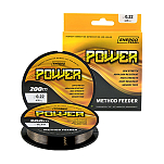 Power 33515025 Method Feeder 200 m Монофиламент Желтый Brown 0.250 mm