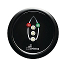 Купить Контрольная панель ходовых огней чёрная Wema IONR-BB 52 мм 12/24 В 7ft.ru в интернет магазине Семь Футов