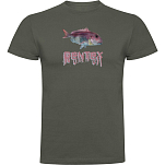 Kruskis CA65500638K040 Футболка с коротким рукавом Dentex Зеленый Dark Army Green 3XL