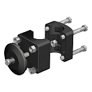 Купить Oem marine 007678 30 Адаптер для фиксации балкона Black 7ft.ru в интернет магазине Семь Футов
