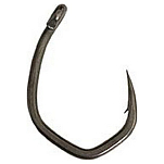 Carp spirit 34CSACS350096 V-Curve Одноглазый Крючок Без Бородки Коричневый Grey 8 