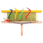 Kinetic F205-012-229 Havsnøre Мягкая Приманка Для Троллинга 400g Зеленый Multicolour