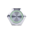 Купить Sierra 11-AV10030G Кнопочный выключатель Halo AV10030 10A Silver / Green 7ft.ru в интернет магазине Семь Футов