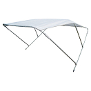 Купить Talamex 95900331 Bimini 3 Оружие Тент Белая  White 150 x 180 x 110 cm  7ft.ru в интернет магазине Семь Футов