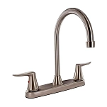 Valterra 800-PF221403 кран Catalina Hi Arc Серебристый Brushed Nickel