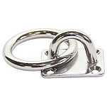 Lalizas 92853 Inox 316 Eye Ring Квадратная площадка 6 mm 