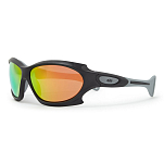 Солнцезащитные поляризационные очки Gill Race Ocean RS27B нетонущие гидрофобное и олеофобное покрытие с эластичным ремешком черно-оранжевые