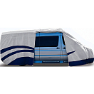 Купить Adco products inc 104-94886 Dodge Водонепроницаемый чехол Голубой White / Blue 6.7 m  7ft.ru в интернет магазине Семь Футов