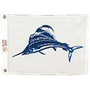 Купить Taylor 32-2818 Sailfish Флаг Белая  12 x 18´´  7ft.ru в интернет магазине Семь Футов