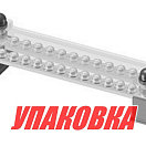 Колодка распределительная электромонтажная с защитной крышкой, 2 планки по 12 контактов (упаковка из 4 шт.) Marine Rocket MR3212DC_pkg_4