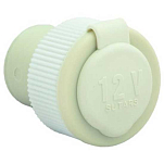 Sutars 38567 Cigaret Lighter Plug Screw Белая  White 12/24 V 