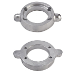 Enrico polipodio 2626704 SD 20-25-30-31-40-50-60HP Цинк Воротник Анод  Silver