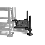 Preston innovations P0110077 Offbox Side Подставка Для Ног Черный Black