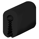 Купить Tessilmare 6566071 20 m Отделочный профиль Бесцветный Black 3-5 mm 7ft.ru в интернет магазине Семь Футов