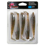 Набор мягких приманок Fox rage Zander Pro Shad Ultra UV NZS020 100мм цвет Motor Oil