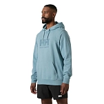 Helly hansen 54582-561-2xl Толстовка с капюшоном Logo Windy Blue 40x30x12
