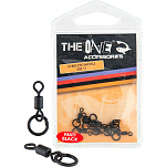 The one fishing 82199710 Barril Большие вертлюги для петель Бесцветный Black 11