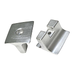 Tecnoseal 2626445 Yamaha 300-350HP цинковый анод  Grey 80 x 25 mm 