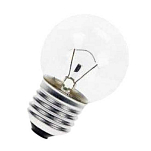 Euromarine 1481-UNIT E27 12V 40W 45x75 mm Сферическая Лампа Бесцветный Clear / Grey
