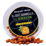 Reactor baits 5030S011 R-Soft 1St Generation 40g Ананасовые насадки Yellow 2-6 mm