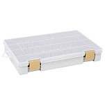 Westin B02-706-027 W3 Коробка для снастей  Grey / Clear 27.5 x 18.5 x 4.5 cm 