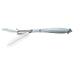 Expert predator 19119 Ложка-приманка Large Fishing Feather 1 45 mm Silver 10x7x5
