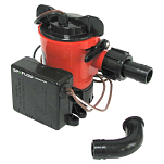 Indel marine 32-1550UC-01 Ultima Combo L550 700 GPH 44l/min Трюмный насос  Red / Black 11.2 x 10 x 7.5 cm
