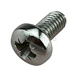 Jabsco X3003-178F Винт, крестообразный шлиц, полукруглая головка, M6 X 12, нержавеющая сталь