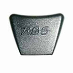 Robichau batten system XE2105 RBS Epoxy OR2 19x6.7 mm Профилированная рейка Grey 105 cm