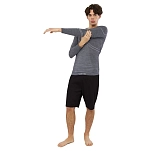 Viking 500/23/7576/0802/XL Базовый слой с длинным рукавом Lan Pro Merino Dark Grey / Light Grey XL