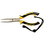 SPRO 004702-00231-00000-00 Bent Long Nose Плоскогубцы 23 см Серебристый Yellow / Black