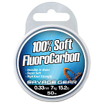 Savage gear SVS54859 Soft Fluoro Carbon 15 M Серый  1.000 mm