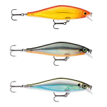 Rapala RA5822222 Shadow Rap Shad Пескарь 90 mm 12g Многоцветный BLK