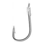 Quantum fishing 4736010 Crypton Feeder 0.180 Mm Связанные Крючки Серебристый Black Nickel 10 