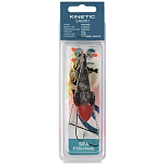 Kinetic F179-108-267 Sabiki Pro 120g Рыболовное Перо Золотистый Black Glitter / Red Target
