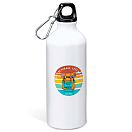 Купить Kruskis MD4049S101C158 Dont Be Afraid Бутылка для воды 800ml Белая White 7ft.ru в интернет магазине Семь Футов