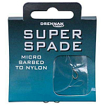 Drennan HNSSPM012 Super Spade Связанные Крючки Бесцветный 12