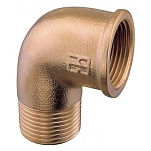Euromarine 702156 Угловой соединитель 90° папа-мама Bronze 15x10x10 1 1/2´´