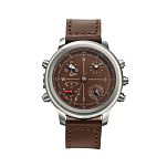 Часы наручные многофункциональные Barigo Penta 55SBR 45 x 16 мм коричневые