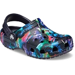 Crocs 208303-4lf-c9 Деревянные башмаки Classic Dino Deep Navy / Multi 35x25x15 EU 25