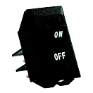 Купить Jr products 342-12595 Выключатель Labeled On/Off 12V Черный Black 7ft.ru в интернет магазине Семь Футов