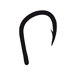 Mustad 20221 10884NP BN Big Game Крюк Черный  Black Nickel (3 pcs) 0/0 